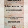 - APPEL À PROJETS - "Attisons le marbre ! Design." 2012 