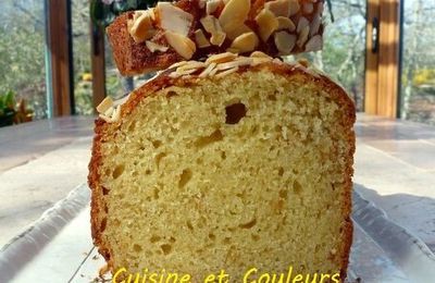 Cake au miel de thym et citron