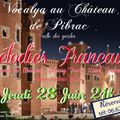 Mélodies françaises au château de Pibrac, jeudi 28 juin 2012, 21:00
