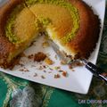 Knafeh (knefeh) ou le cheesecake libanais