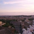 Rome panoramique du haut du Vittoriano,monument à Victor Emmanuel II