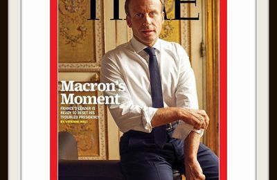 Emmanuel Macron en couverture du Time (pour la seconde fois)