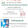 SAMEDI 18 JUILLET