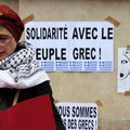Manifestation en solidarité avec les Grecs