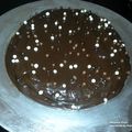 Gateau au chocolat et sa ganache chocolat