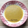 Soupe pois chiches-courgettes-endives