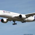 Aéroport: Toulouse-Blagnac(TLS-LFBO): LATAM Airlines Brasil: Airbus A350-941: PR-XTD: F-WZGR: MSN:045. First A350 LATAM.