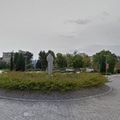 Rond-point à Amaliada (Grèce)