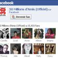  15 000 fans sur Facebook !