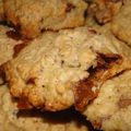 COOKIES AUX CEREALES ET MORCEAUX DE MARS