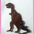Plaque de porte Dinosaure Rex 