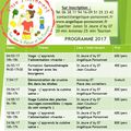 Le programme 2017