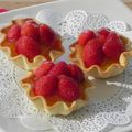 Tartelettes au citron et aux fruits d'été, sans gluten