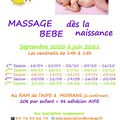 Massage bébé