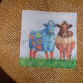 vaches ( 2 motifs) 16*16