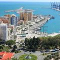 Rond-point à Malaga (Espagne)