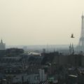 Les Invalides et la Tour Eiffel (depuis Beaubourg)