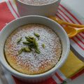 Petits gâteaux chiffon au citron, sans gluten et sans lactose