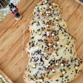 Gâteau sapin aux vermicelles de chocolat 