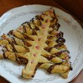 Recette de Noël : Sapin au Nutella et Amandes grillées