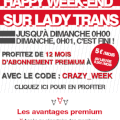 Super crazy week-end sur Lady Trans !!!