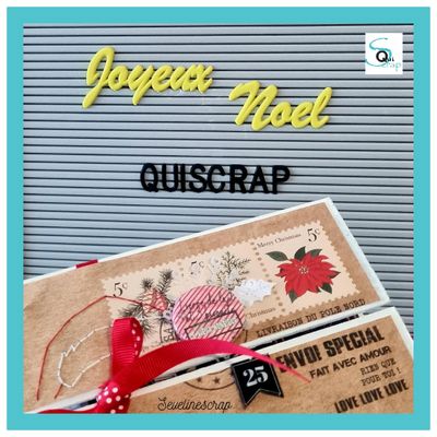 Mini Album box décembre Quiscrap 