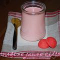 Yaourts aux fraises tagada et vanille
