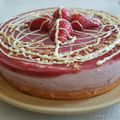 Génoise à la mousse de Fraise - Entremet