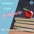 Nouvelle vidéo en ligne : Mes 5 outils indispensables en classe!