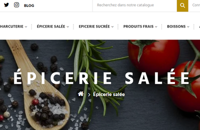 Notre offre en épicerie salée - Jemangefrancais