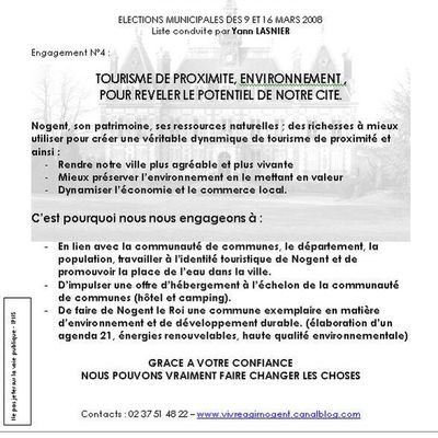 Tourisme - Environnement