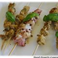 BROCHETTES DE LOTTE