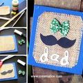 ✩✄✩ Carte Vintage Fête des Pères / Father’s Day Mustache Card ✩✄✩
