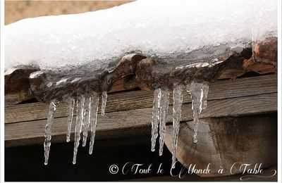 La balade du dimanche : entre neige et verglas (suite) ...