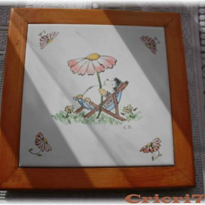 dessous de plat - herisson  