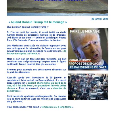 Quand Donald Trump fait le ménage