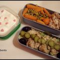 bento "poulet-petits pois carottes"