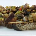 Tartines siciliennes à la caponata