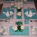 Table turquoise