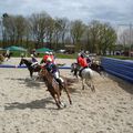 Horse-ball au Boulerie Jump, ce matin