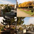 le cimetière Montparnasse à la Toussaint