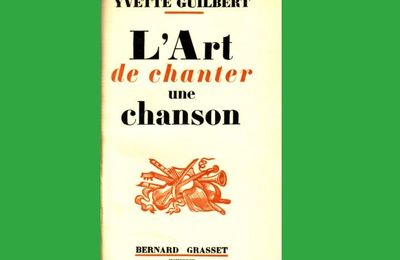 L'art de chanter une chanson