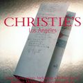 12/09/2001, CHRISTIE'S: Los Angeles - Vente et Catalogue