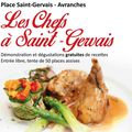 WE culinaire place Saint-Gervais à Avranches - samedi 11 et dimanche 12 octobre 2014