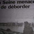La Seine en crue - Fevrier 1999
