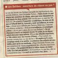 Article Les Nouvelles 29 août 2013