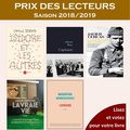 1er prix des lecteurs organisé par la Bibliothèque de Saint-Léon-sur-l'Isle 