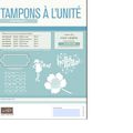 NOUVEAUTES : TAMPONS A L'UNITE