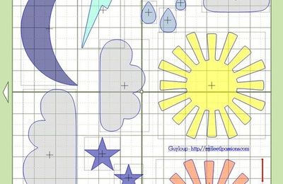 ♥ Petit cadeau : fichier de découpe Météo (SVG - PDF) ♥