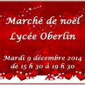 Marché de Noël au lycée